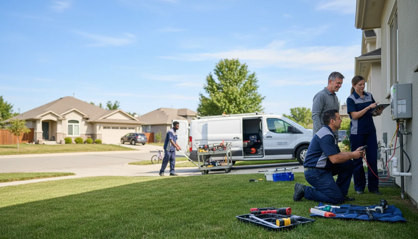 Tankless water heater service in Lancaster, TN